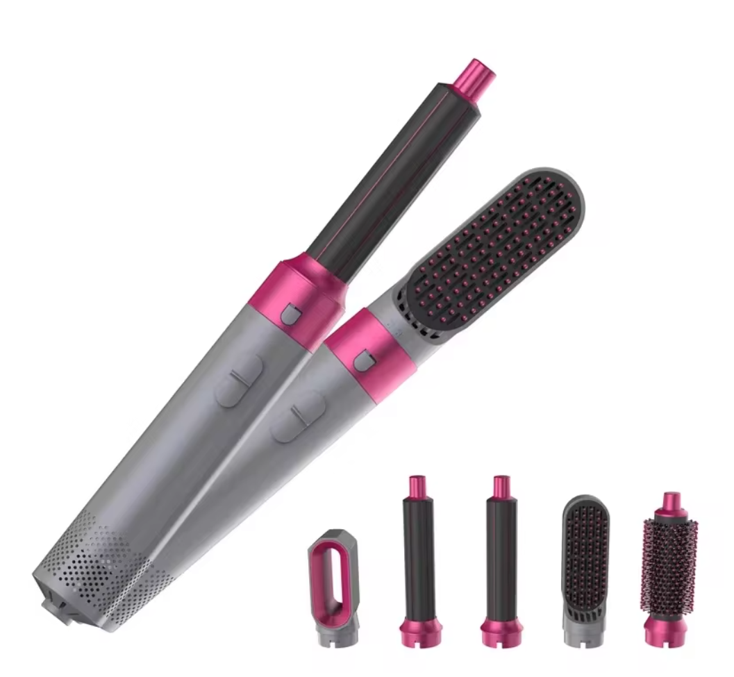 5-in-1-Haarstyler mit negativer Ionenwirkung