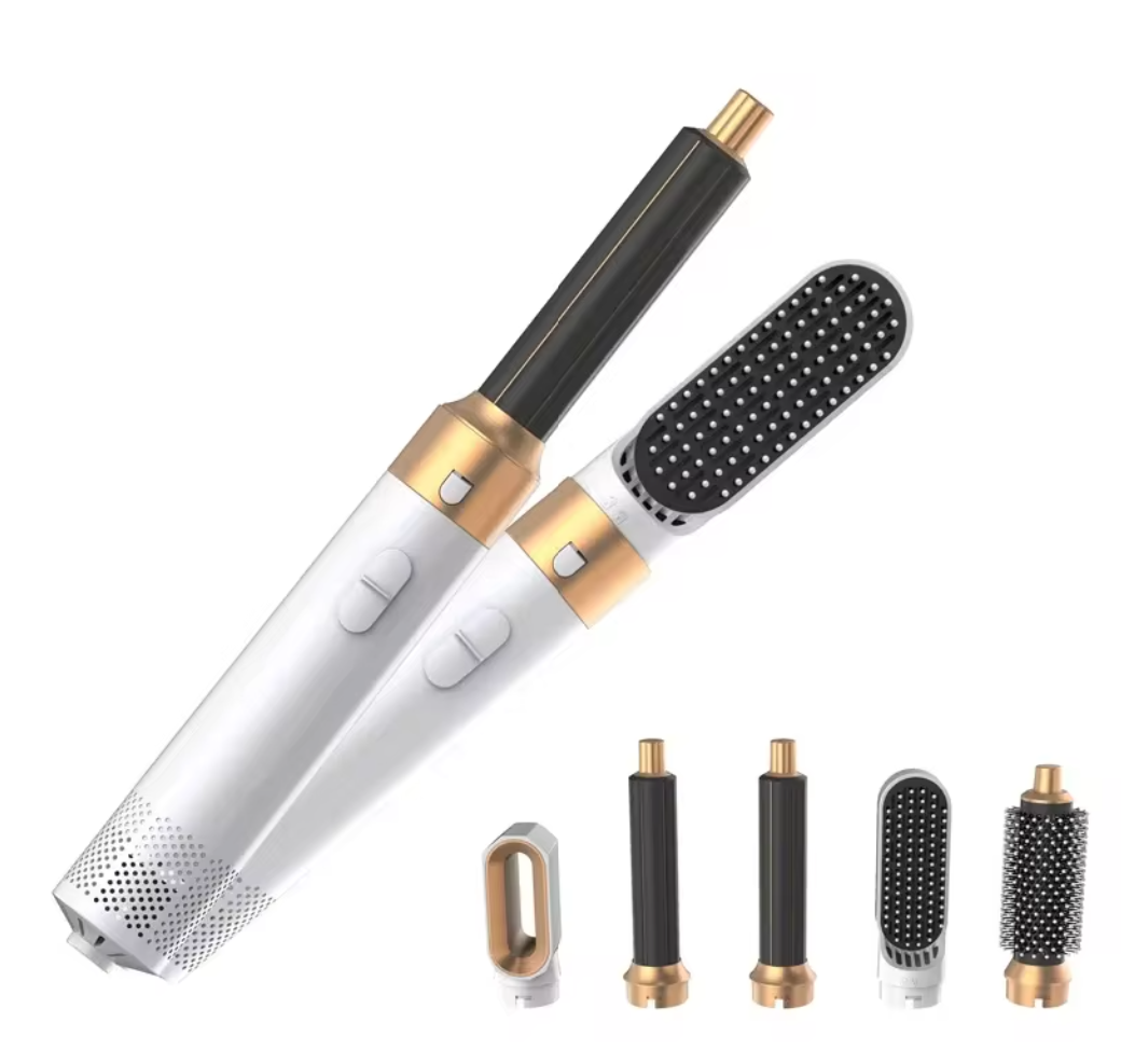 5-in-1-Haarstyler mit negativer Ionenwirkung