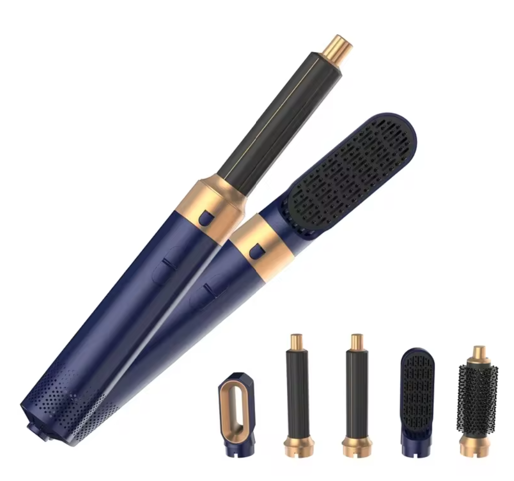 5-in-1-Haarstyler mit negativer Ionenwirkung
